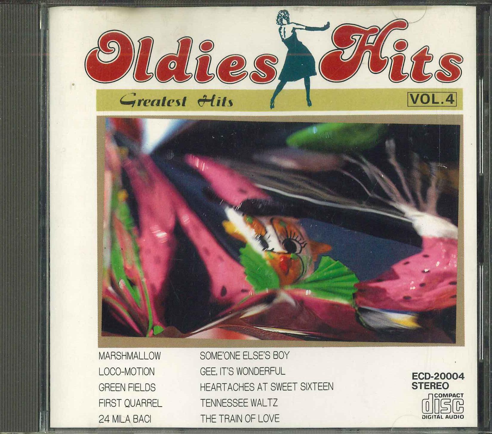 

CD VARIOUS - Oldies Hits Vol.4 ECD20004 EYEBICINC Japan Pop Used
