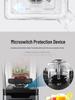 Commercial Soundproof Smoothie Machine: Automatic Ice Crusher, Shaver, Tea Brewer, Wall-Breaking Juicer for Milk Tea Shops.