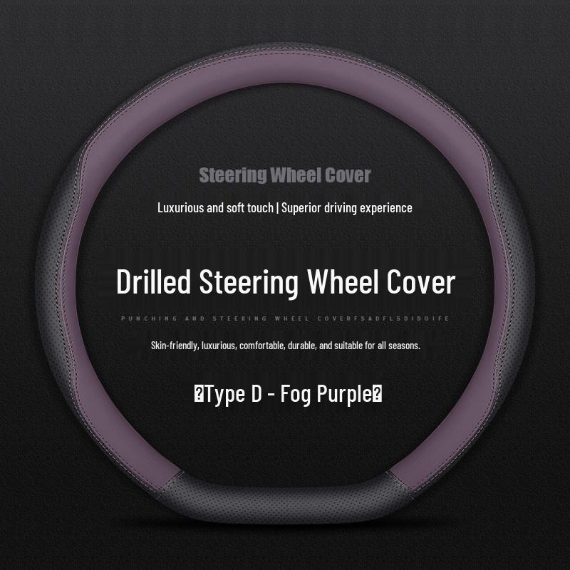 

Changan Qiyuan A06 Anti-Slip Steering Wheel Cover - Dedicated Car Interior Decoration. Default