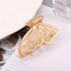Gold Color Metal Butterfly Hair Clip For Women Hollow Out Hair Claw Barrettes Hairpin Hair Accessories Headwear  Gifts