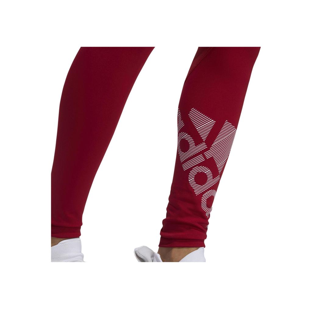 Adidas Training Tight Sports Pants Women Pants Brown Red FJ1960