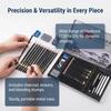 29PCS Multiple Hardness Grades 29pcs Sketch Pencil Kit Charcoal Sketch Pencils  Sketch Learning