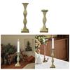 Pillar Candle Holder Simple Table Centerpiece Decorative Candelabra for Fireplace Festival Party Anniversary Dining Room