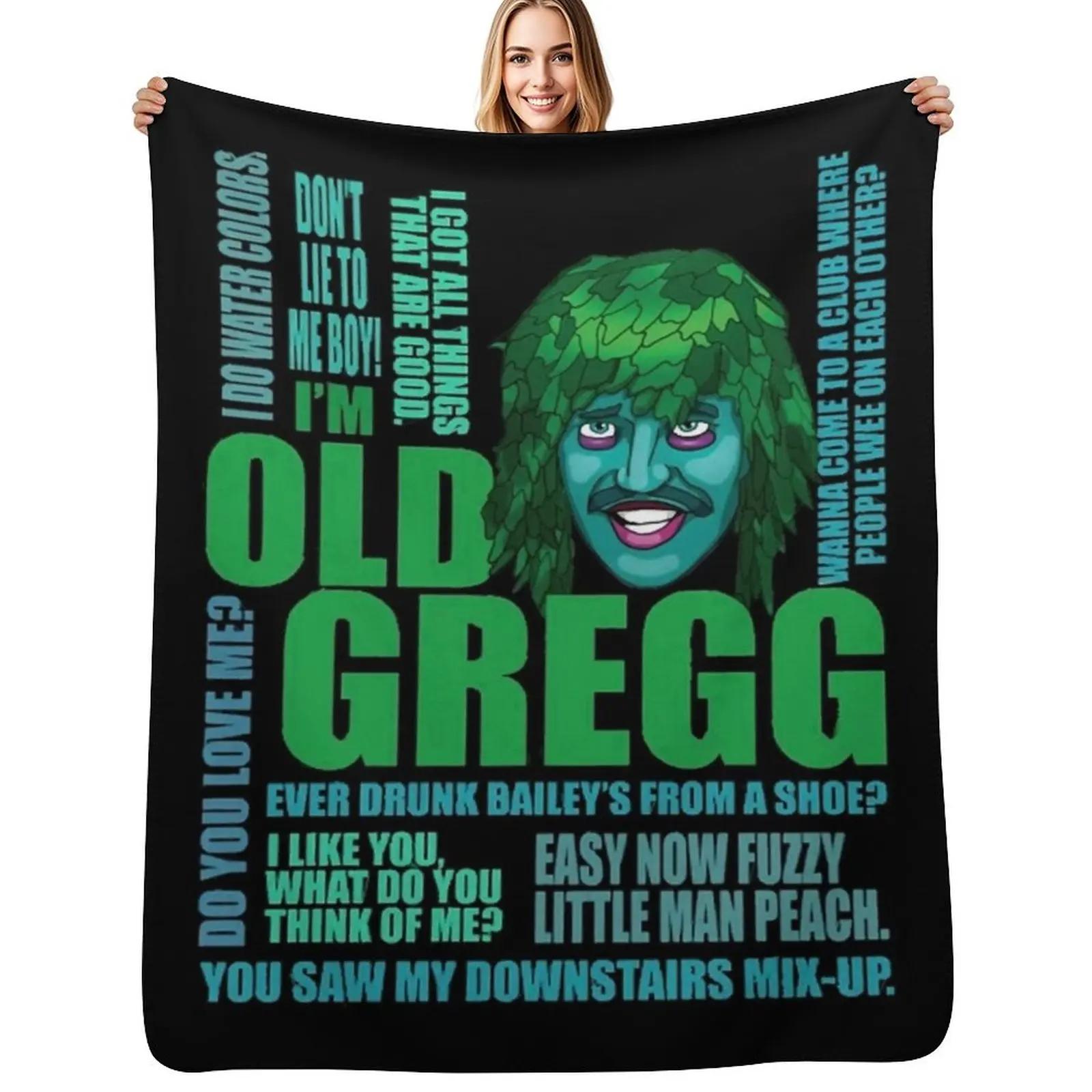 I m Old Gregg (Light Ver) Throw Blanket Soft Plaid Heavy Luxury Throw Blanket 30x40in