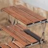 Desktop Storage Rack Camping Storage Rack Storage Display Rack Folding Metal Aluminum Alloy Storage Rack Folding Shelf