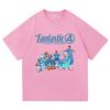 The Fantastic Four First Steps T Shirt 2025 Movie Women Clothing Harajuku Unisex High Quality Cotton Tops Gifts Graphic Tshirts