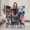 Manta de Flanela Jonathan Bailey Quente de Inverno Aconchegante para Estudantes Estética Exterior Colcha Cobertura para Sofá-Cama
