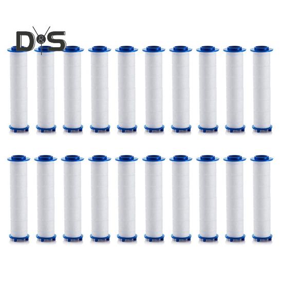 5/10/20Pcs Shower Filter Efficient Filtration Easy Installation Bath Filter for Cleaner Water Quality Regular Replacement