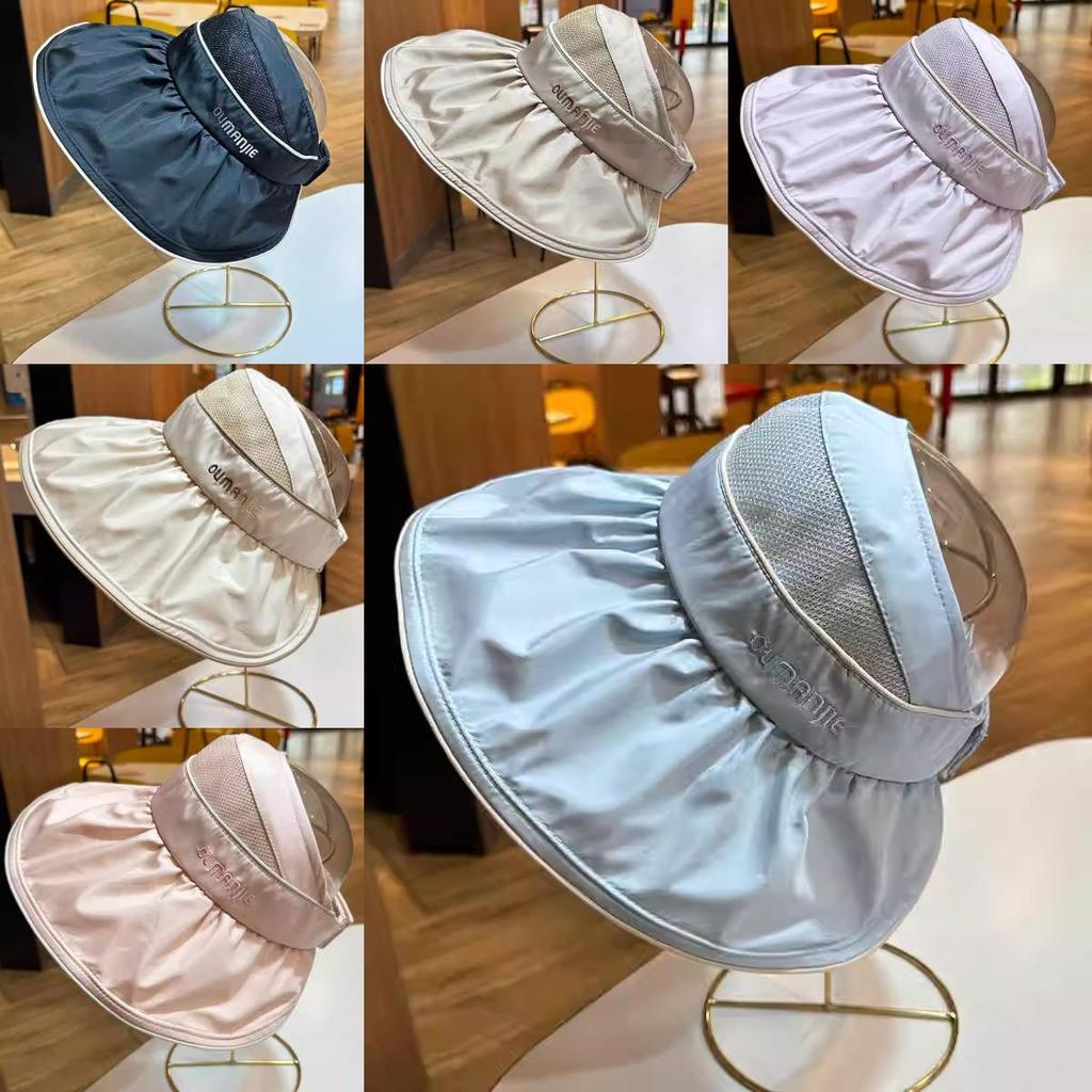 Sun Stylish Commuting Hat Women With Wide Brim Lightweight Sunshade Breathable