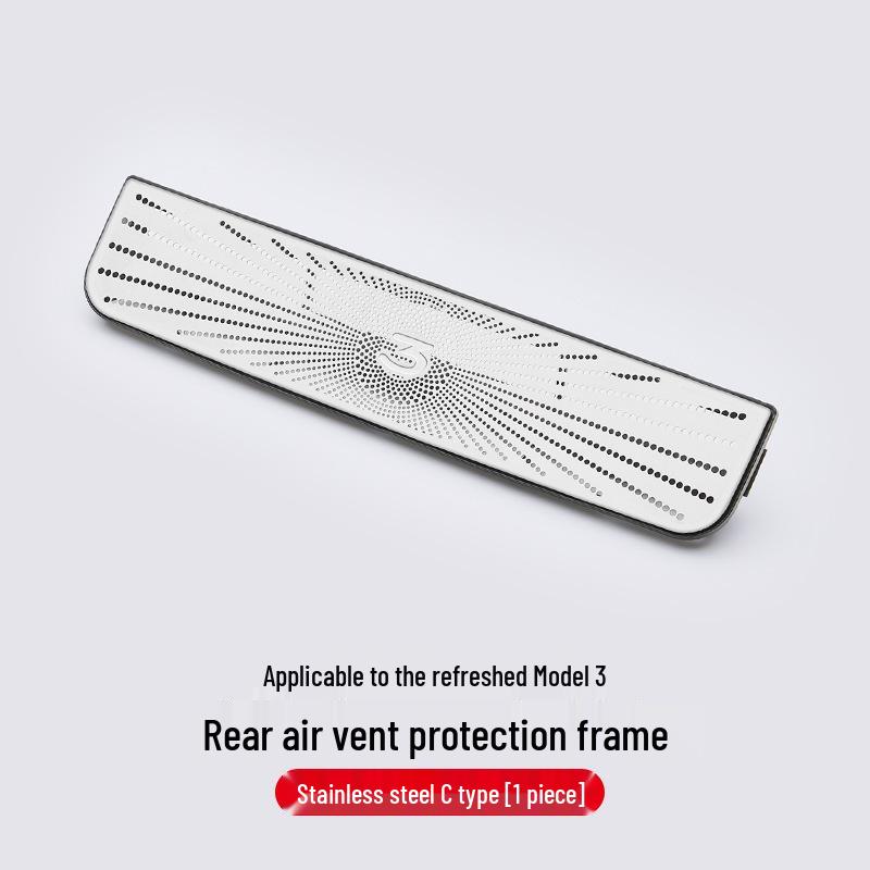 Tesla Model 3/Y Rear Air Vent Protection Cover