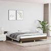 VidaXL Bed Frames with Headboard Slat Base Upholstered Bed Slat Frame Double Bed Adult Bedroom Furniture 347426