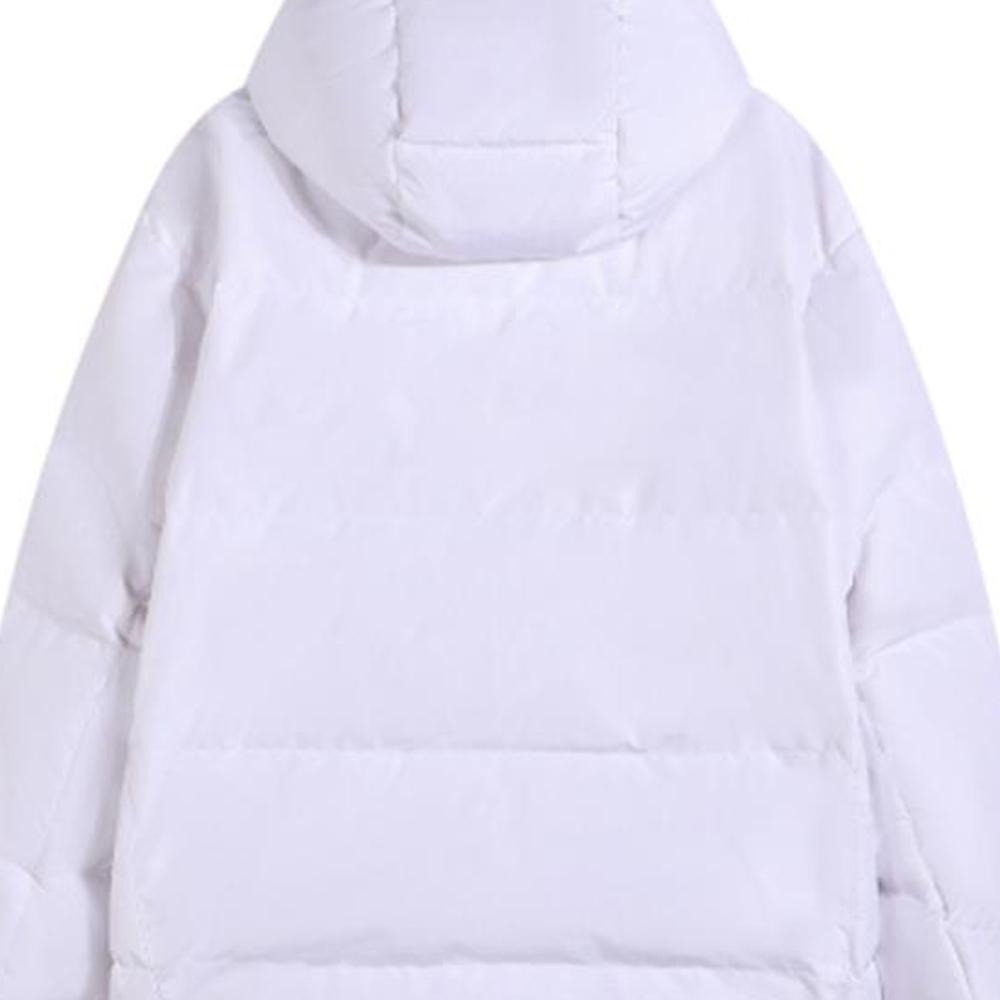 Polo Ralph Lauren Solid Color Small Pony Logo Embroidered Detachable Hooded Down Jacket Men Jackets White 710889959-006