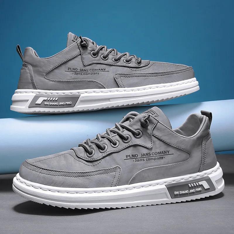 Men's Vulcanized Shoes Flat Non-slip Wear-resistant Breathable Sneakers Classic Fashion Canvas Casual Shoes  Shoes for Men