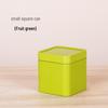 Mini Universal Tea Tin - Square Metal 10g Packaging for Black & Green Tea