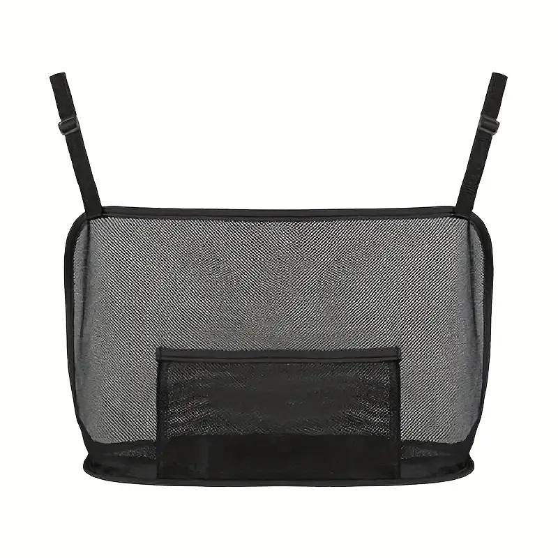 1PC Large Capacity Car Seat Net Pocket Handbag Purse Holder Mesh Back Pouch Between Seats Storage Bag Organizer Car Accessories