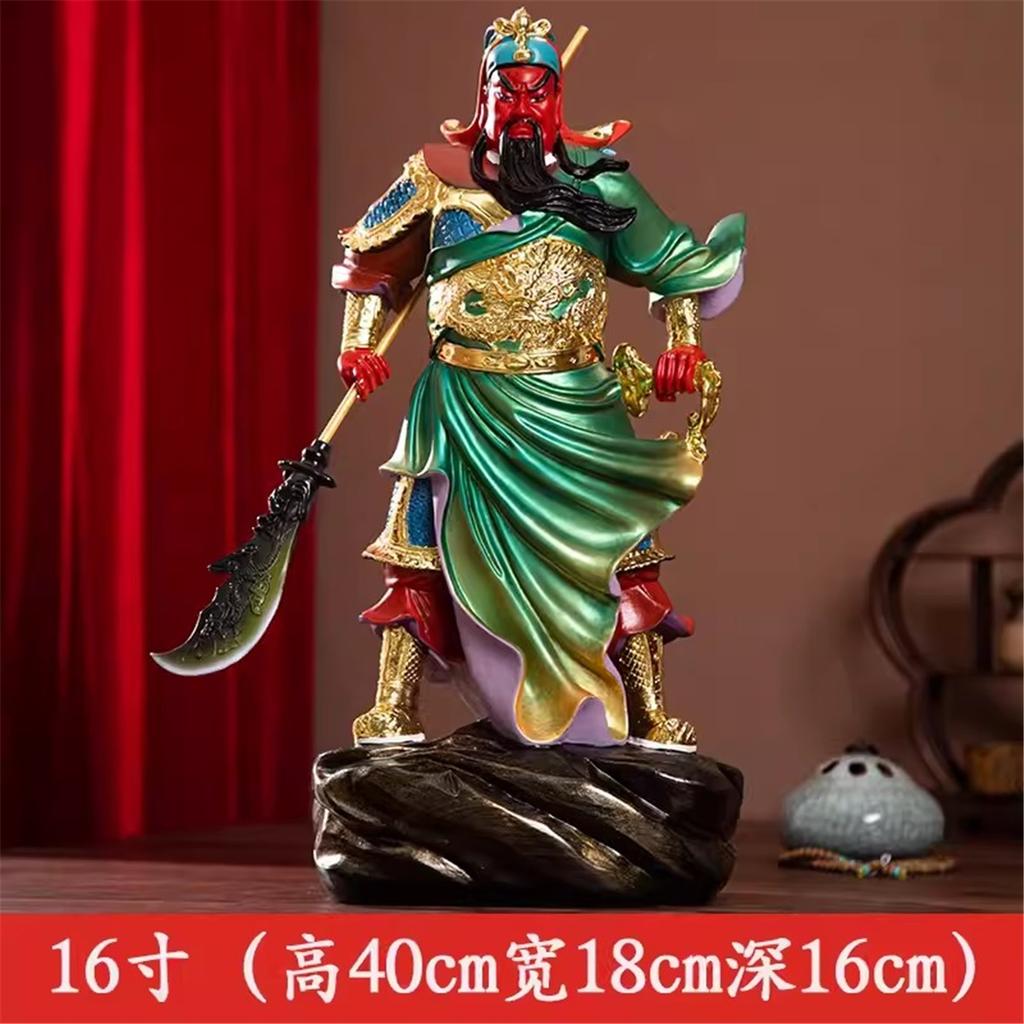 Figurka Bóstwa Buddyjskiego do Wystroju Domu, Bóg Bogactwa, Statua Guan Yu, Dominujący Ornament Buddy, Buddyzm