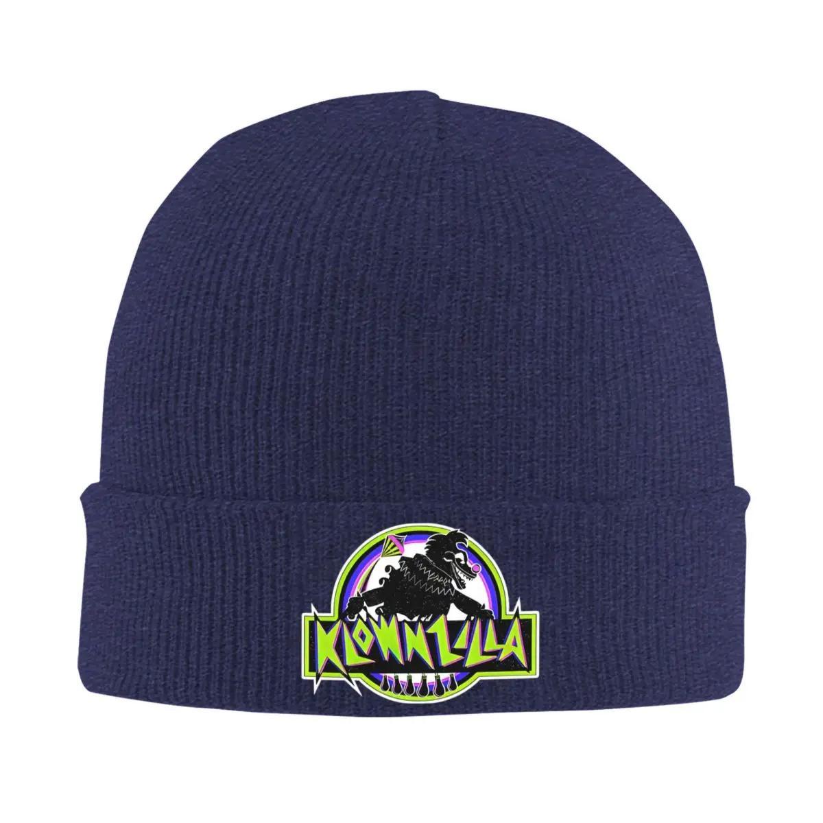 

Killer Klowns From Outer Space Beanie Hats circus Bonnet Hats Unisex Adult Cool Gym Knit Hat Autumn Custom Warm Caps