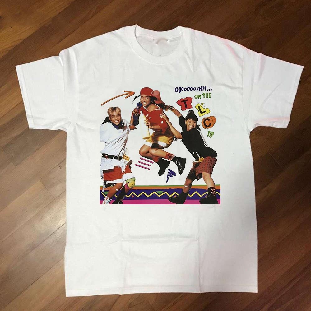 TLC Band Ooooooohhh.. On The TLC White T Shirt Full Size S-5XL Unisex T-Shirt XXL
