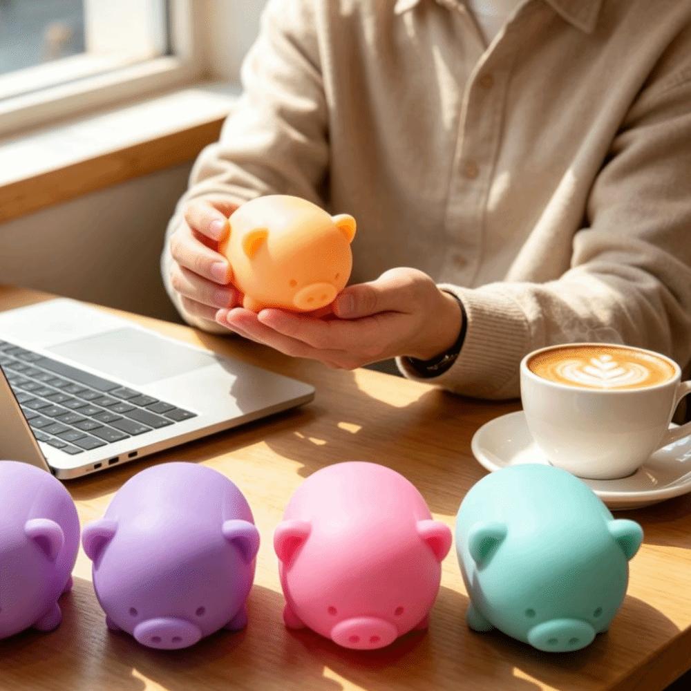 Soft Digging Pig Fidget Toy Digging Pig Squishy Fingertip Toy Sensory Squeeze Toy  Adult