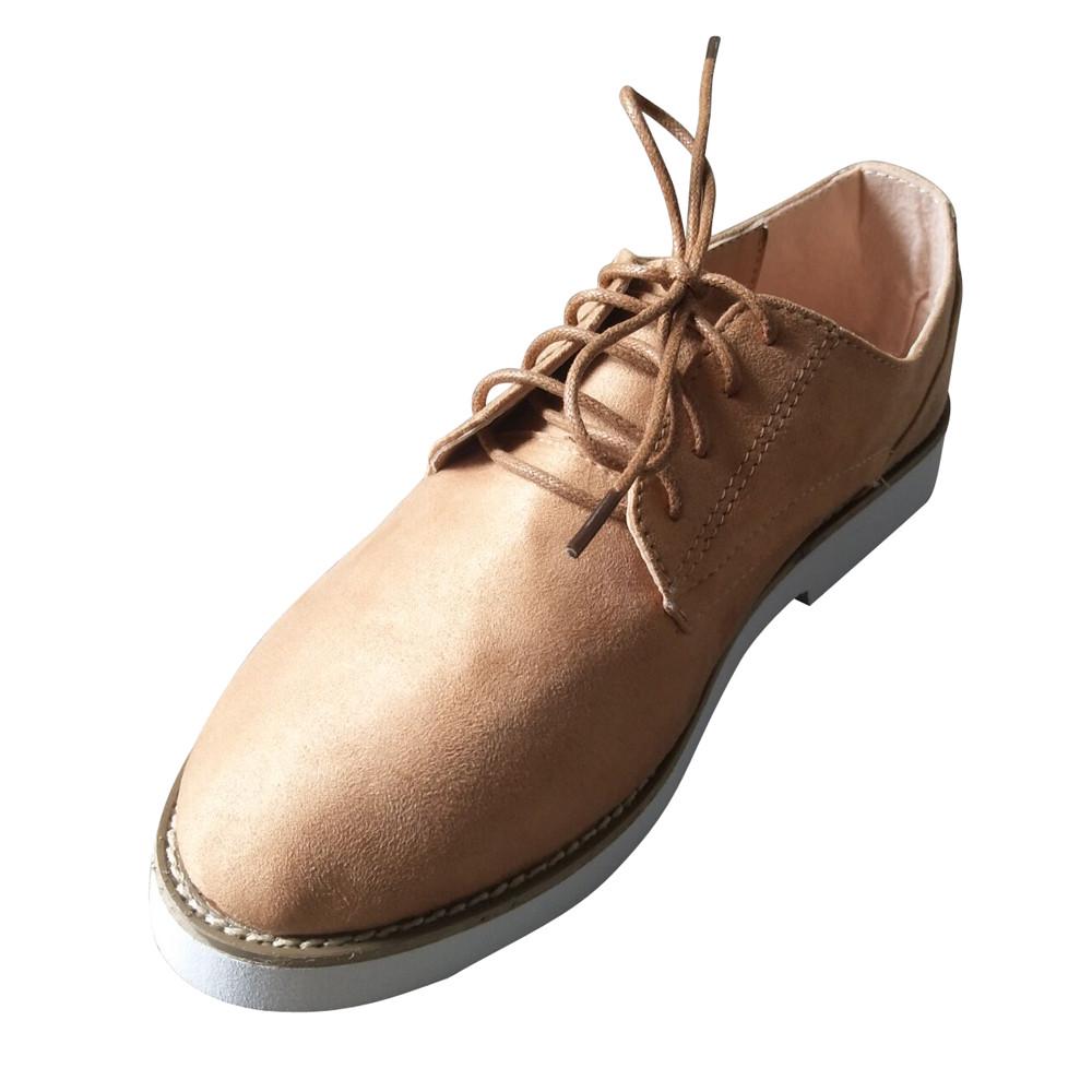 Flat Round Toe Solid Color Single Shoes