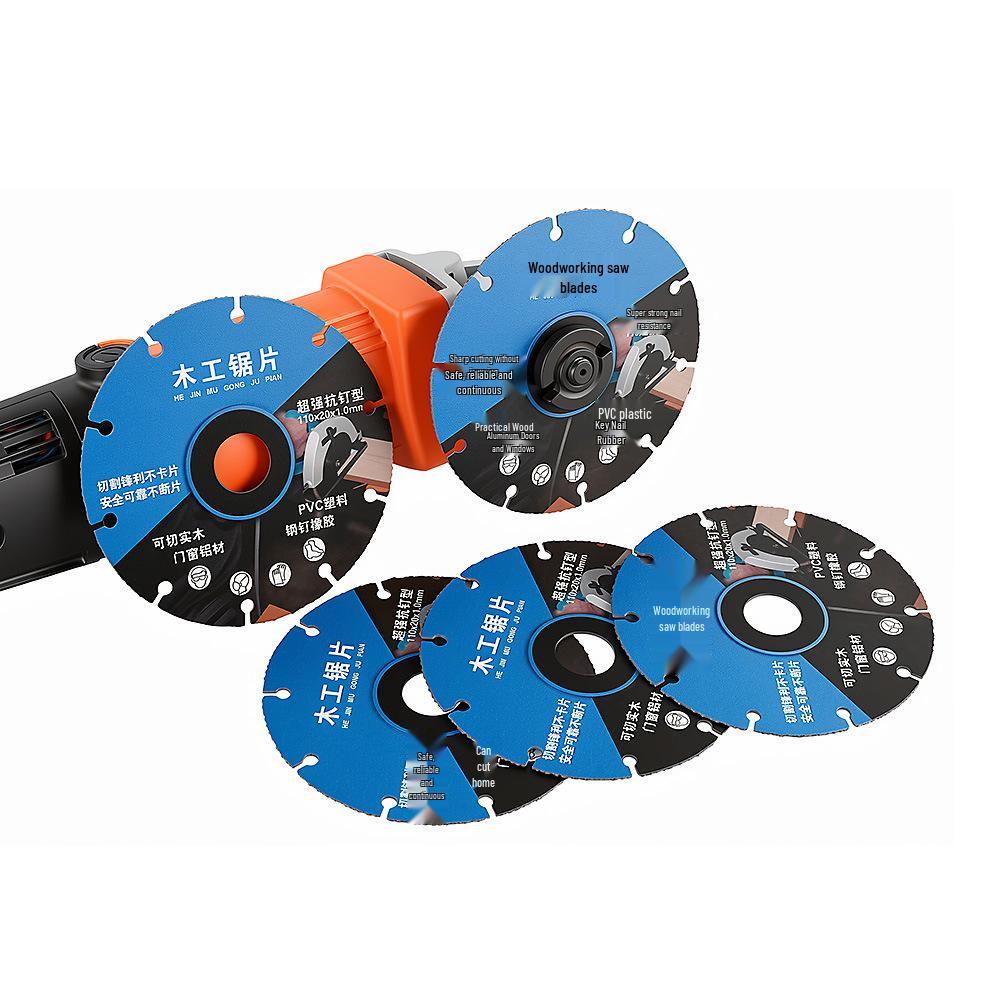 Dedicated Angle Grinder Cutting Disc for Wood, Aluminum, and PVC