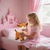 Giraffe Plush Toy, 30 Cm, Multicolor Soft Stuffed Animal, Baby Soothing Doll, Kids Gift