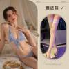 New sexy three-point erotic underwear free bikini open crotch temptation large size women's suit