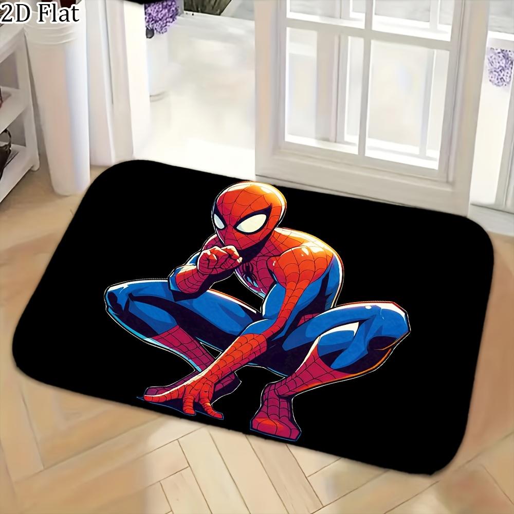 1pc Flannel Mat Marvel Superheroes Bathroom Mat, Multi-Size, Multi-Functional Daily Use, Suitable for Bathroom, Entrance, Laun