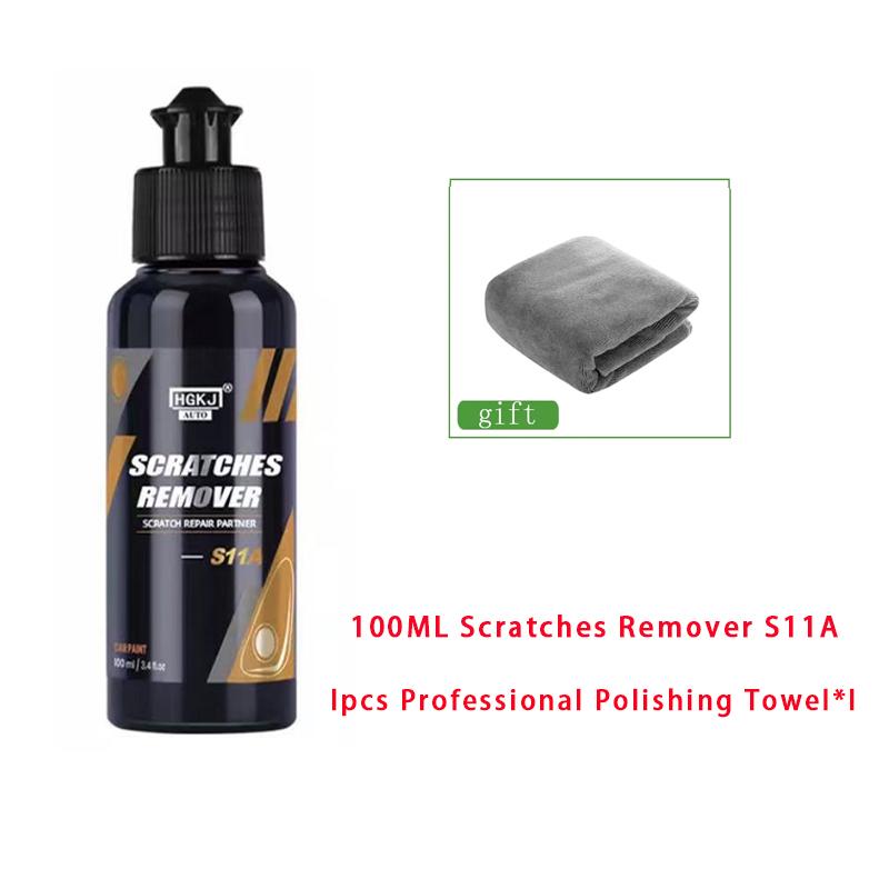 HGKJ S11 Car Scratch Removal Liquid Wax Polishing Paste Paint Care Auto Detailing Cars Body Compound Anti-scratch Cleaning Kit