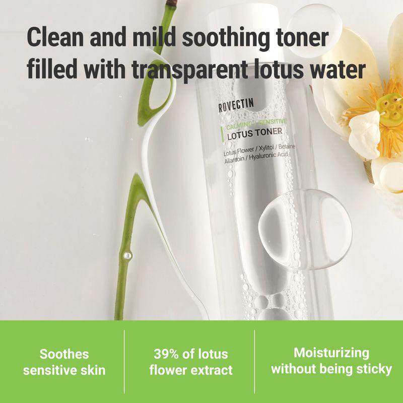 ROVECTIN *renewal* Calming Lotus Toner 200ml