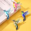 Elegant Hummingbird Brooch Pin For Women Girls Attach To Shirts Coats Bags Multifunctional Corsage Pin Accessory
