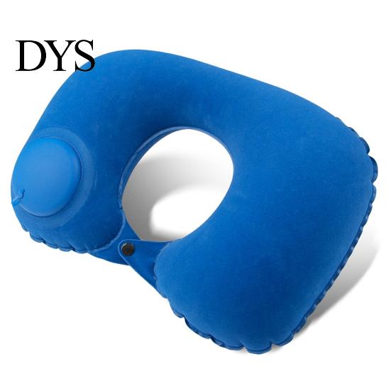 Inflatable U-shaped Pillow Neck Waterproof Built-in Pump Fatigue Relief Outdoor Traveling Car Airplane for Daily Use U Shaped Travel