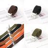 Men Women Canvas Belt With Quickrelease Plastic Buckle For Outdoor Gear And Casual Wear