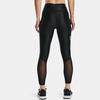 Under Armour Solid Color Printed Training Fitness Leggings Women Leggings Black 1361023-001
