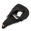 New Chest Bag  Men Simple Canvas Fashion One Shoulder Crossbody Bag Travel Hiking Camping Sling Bag for Male