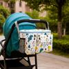 Oxford Cloth Cartoon Stroller Organizer Large Capacity Hanging Carriage Bag  Outdoor