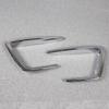 Chrome Front Fog Light Lamp Cover Trim For Ford Expedition 2018-2021