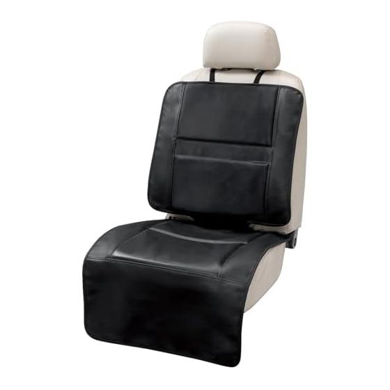 BONFORM Seat Cover Stain Resistant Leather Cover Back/Seat Cover Size: 55 x 129 x 35 mm Color: Black 4122-93BK