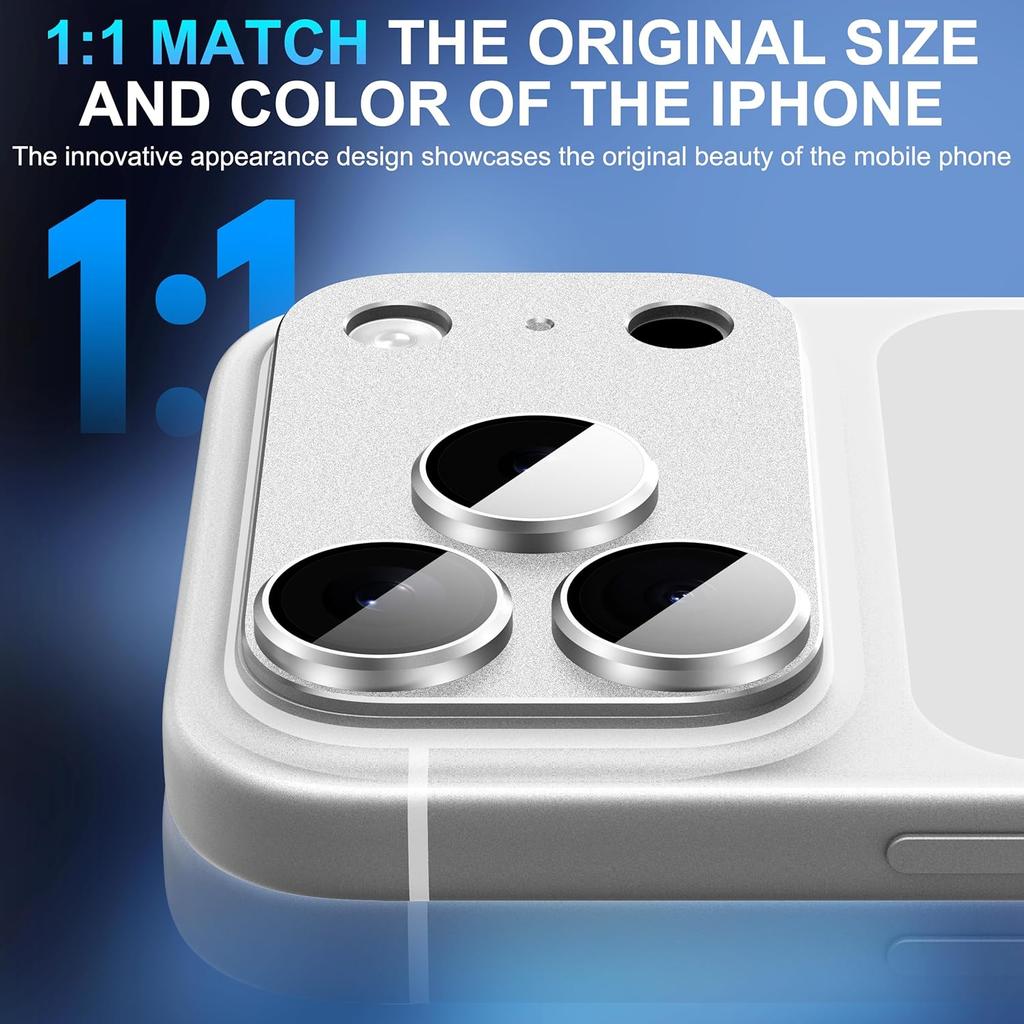 Metal Tempered Glass Camera Lens Protector Film Cover for iPhone 17 Air 17 Pro Max 17Pro Phone Accessory