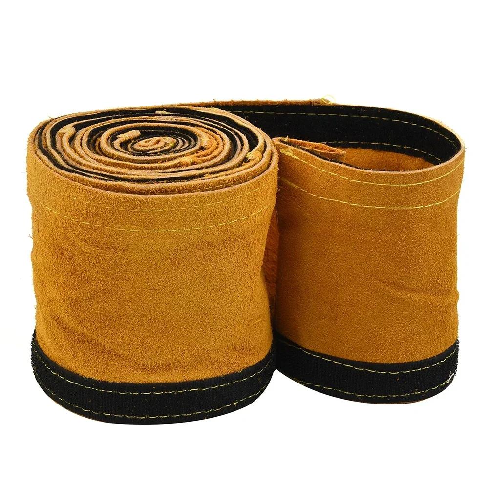 1pcs 3.5m/10m TIG Welding Torch Cable Cover Leather Adjustable Tightness Stitched Mig/plasma Cable Sleeves Tig Cover For Hose