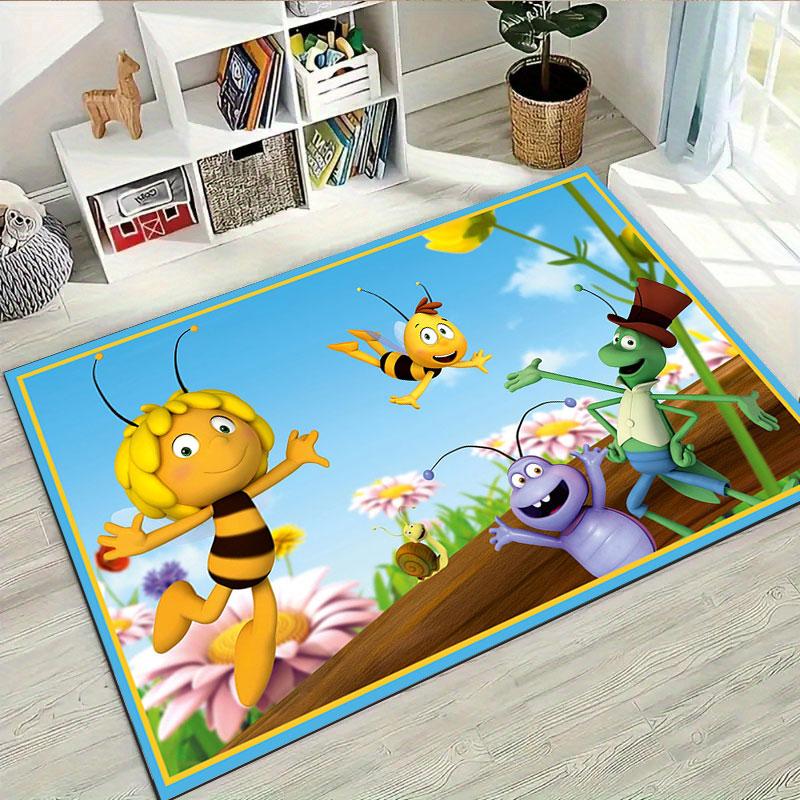 Maya the Bee Rug , suitable for living room, bedroom, game room, computer room and home décor.
