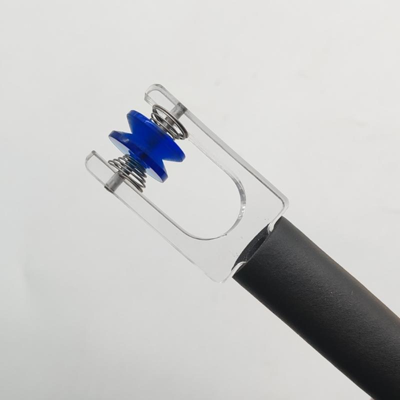 Professionelles Glasfolierungswerkzeug Effizientes Polieren Doppel-Federwalzen Komfortabler Schaumstoffgriff Robustes Design