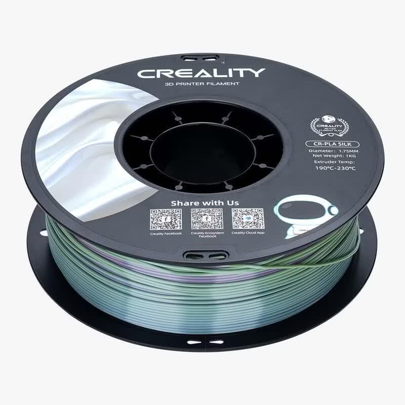 Creality CR-Silk PLA Rainbow Gradient 3D Printer Filament