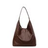Casual Retro Large-capacity Bag Women's New Popular Versatile Shoulder Bag Woven Bag