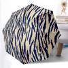 1 PC Automatic Folding Umbrella -Animal Texture patternPattern,Portable & Foldable Design with 8 Ribs,Christmas Birthday Gifts