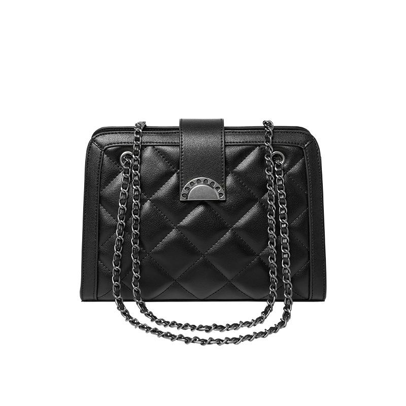 Mrs. Qiao Women's Bag 2025 New Women's Crossbody Bag Chain Bag High-end Genuine Leather Shoulder Underarm Bag