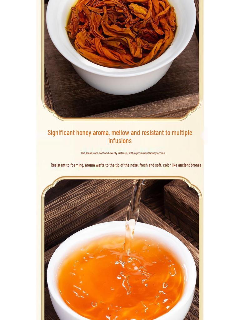 Premium Four Famous Teas Gift Box (500g) - Jin Jun Mei, Xiao Zhong Black Tea, Oolong Tea, Da Hong Pao, Tie Guan Yin