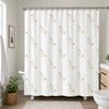 Whimsical Cartoon Animal Print Shower Curtain Waterproof Bathroom Decor for Home Kids Playful Design