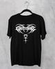 Herren- und Damen-T-Shirts Ghostemane Rapper schwarz kurzärmelig Alle Größen