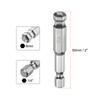 1/2/3pcs Ball End Hex Screwdriver Bit 1.5/2/2.5/3/4/5/6/8/10mm Size 1/4" Hex Shank 50mm (2") Long Magnetic Ball Head Bits